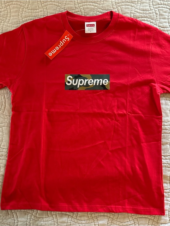 Supreme Other - Supreme FW23 Men’s Red Camo Box Logo T-Shirt